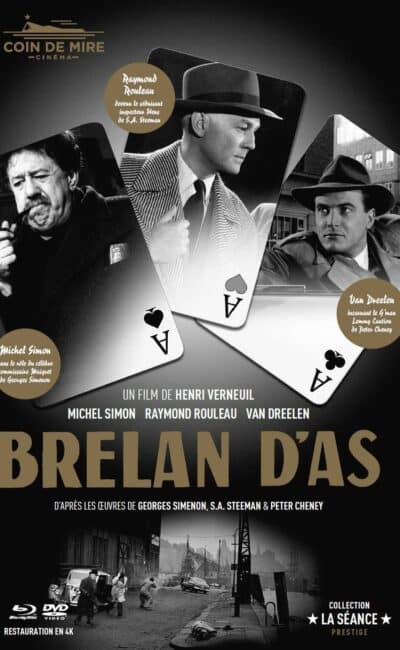 Brelan d'as, jaquette