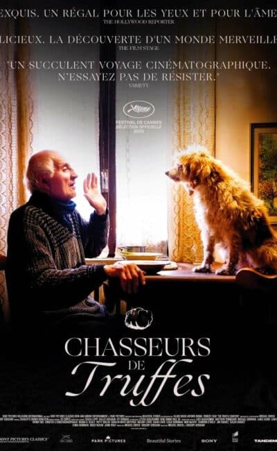 Chasseurs de truffes, l'affiche