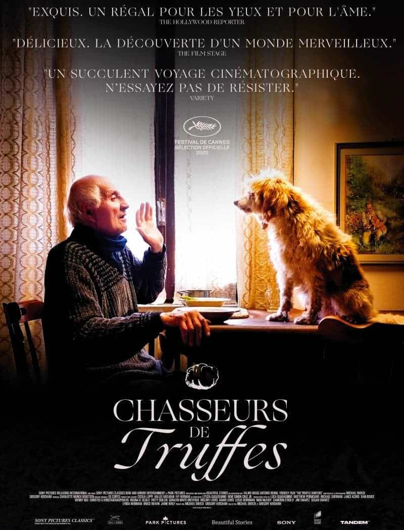 Chasseurs de truffes, l'affiche