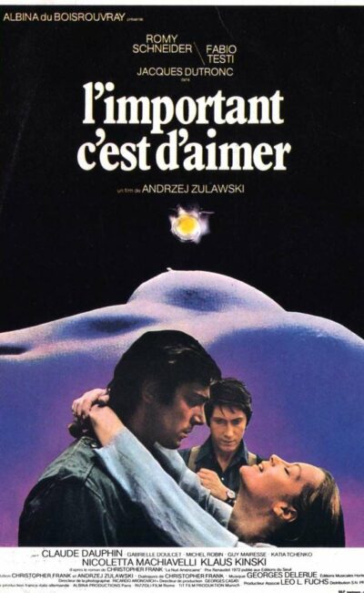 L'important c'est d'aimer, l'affiche
