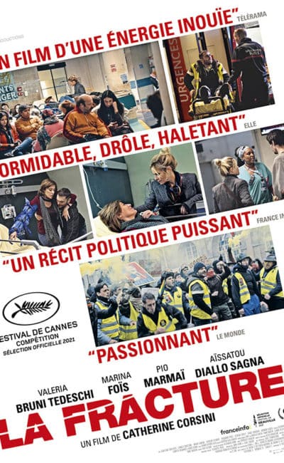 La Fracture, affiche du film (Catherine Corsini)