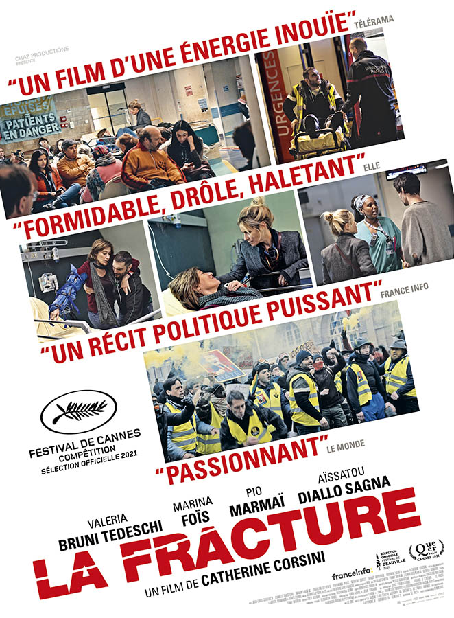 La Fracture, affiche du film (Catherine Corsini)