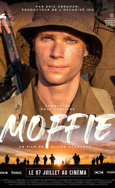 Affiche du film Moffie d'Oliver Hermanus, avec Kai Luke Brummer