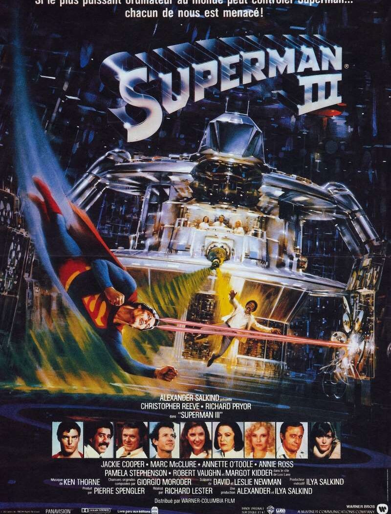 Superman 3, l'affiche