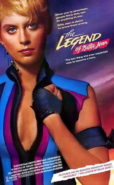 Helen Slater dans The Legend of Billie Jean, affiche américaine