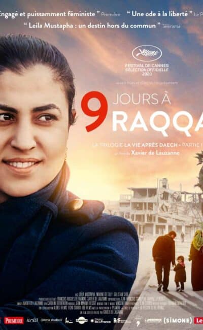 9 jours à Raqqa, l'affiche