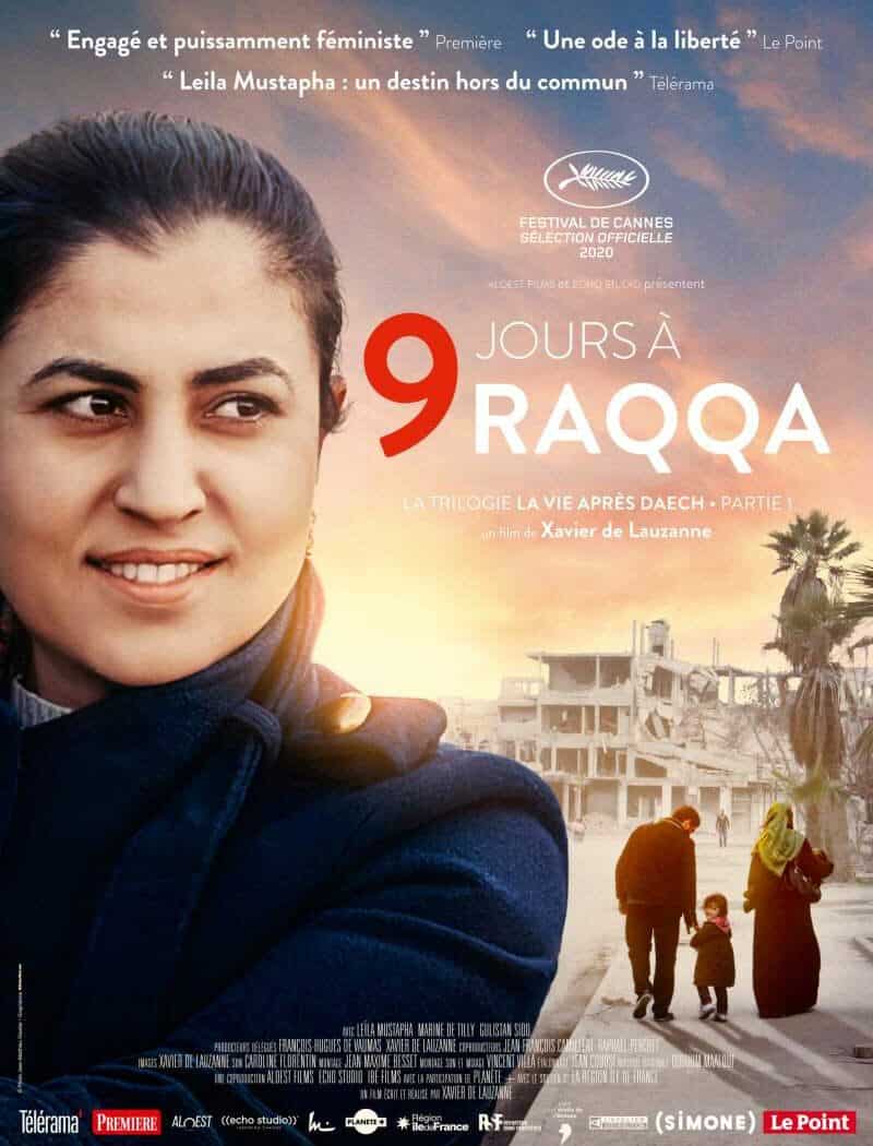 9 jours à Raqqa, l'affiche