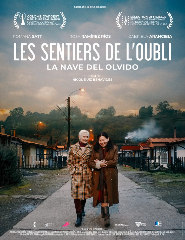 Les sentiers de l'oubli, affiche du film de Nicol Ruiz Benavides