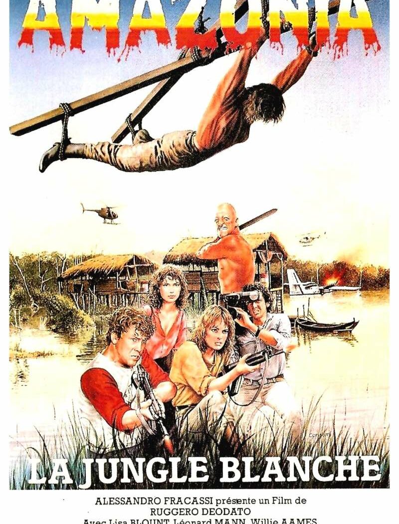 Amazonia, la jungle blanche, l'affiche
