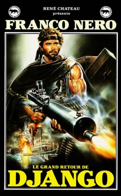 Le grand retour de Django / Le retour de Django / Django 2, VHS René Chateau Vidéo