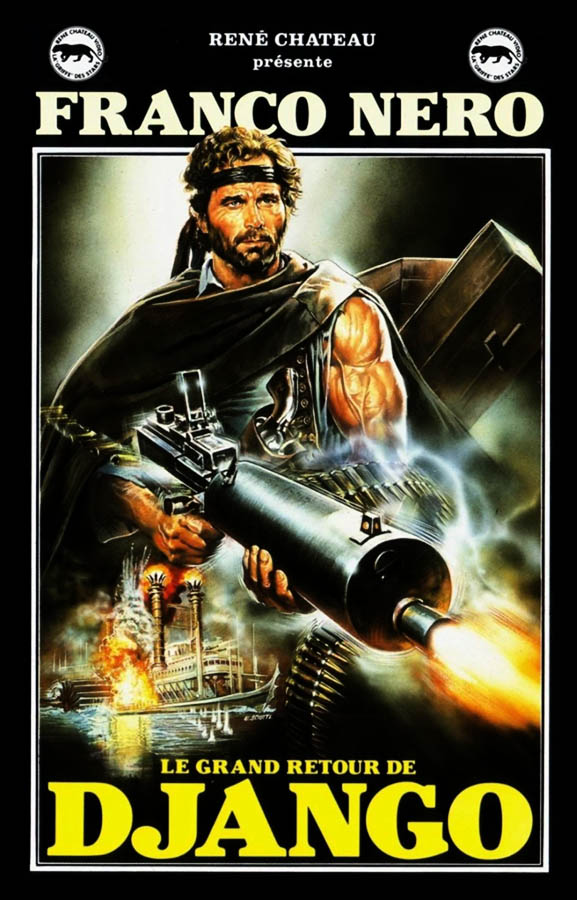 Le grand retour de Django / Le retour de Django / Django 2, VHS René Chateau Vidéo