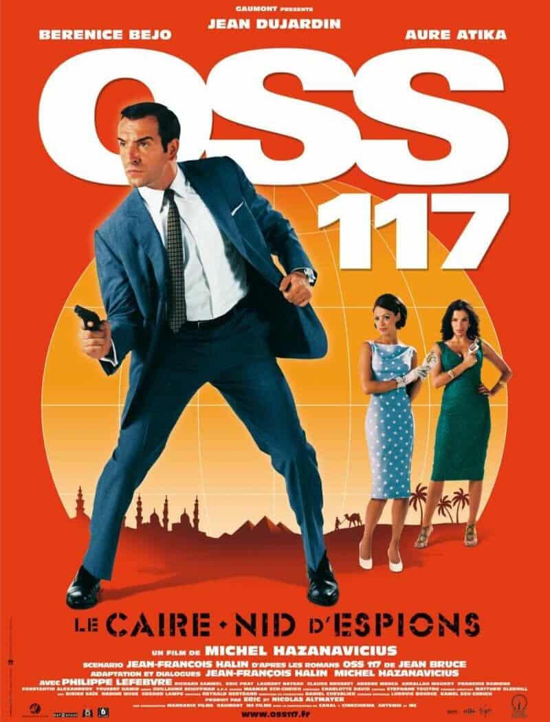 OSS 117, Le Caire nid d'espions, l'affiche