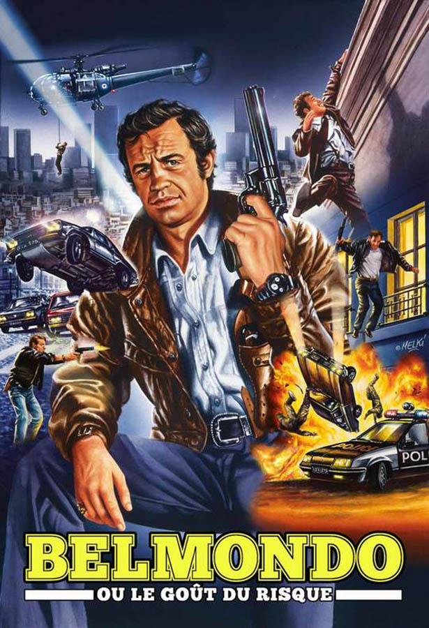 Belmondo où le goût du risque, affiche