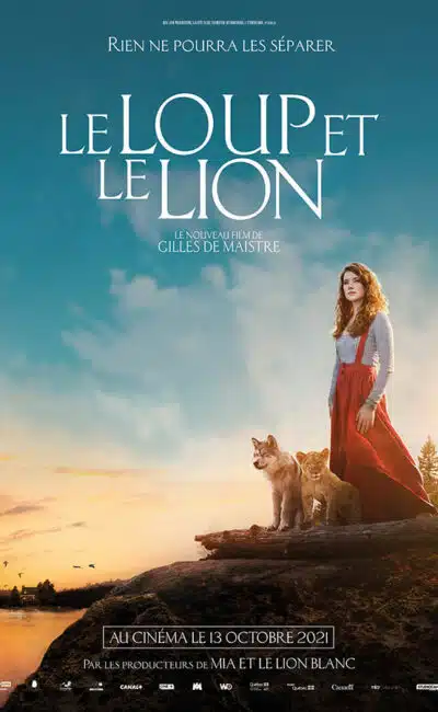 Le loup et le lion, affiche