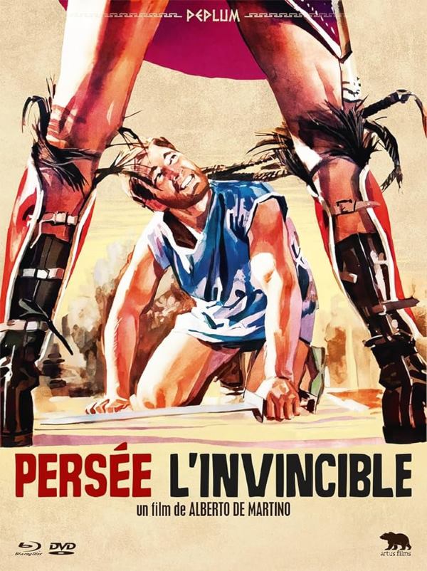 Persée l'invincible, jaquette du blu-ray