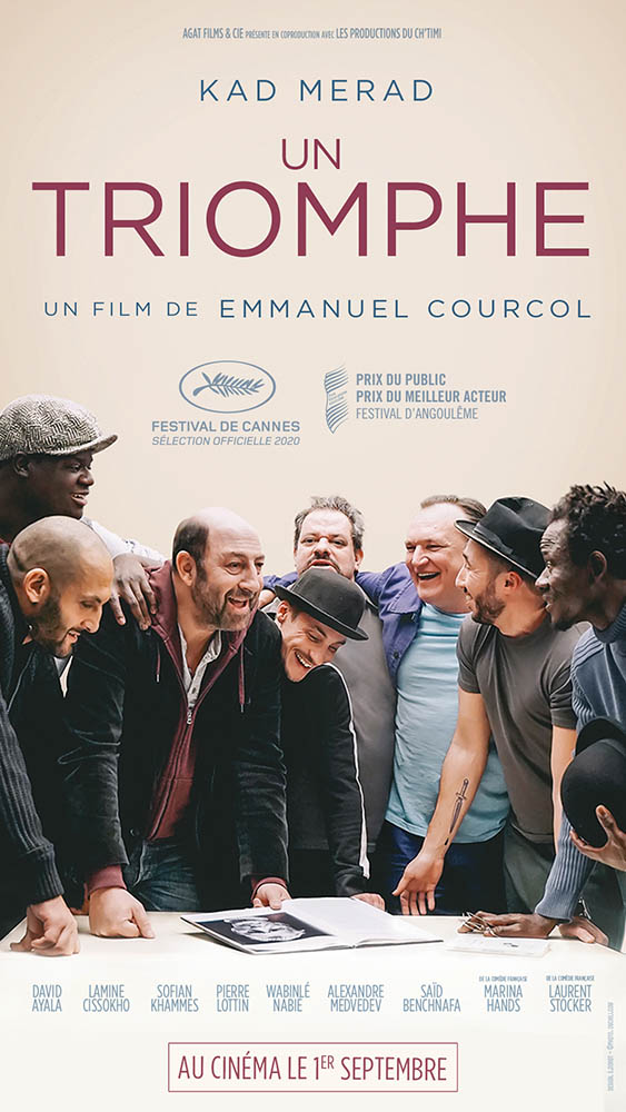 Un triomphe, affiche (Kad Merad)
