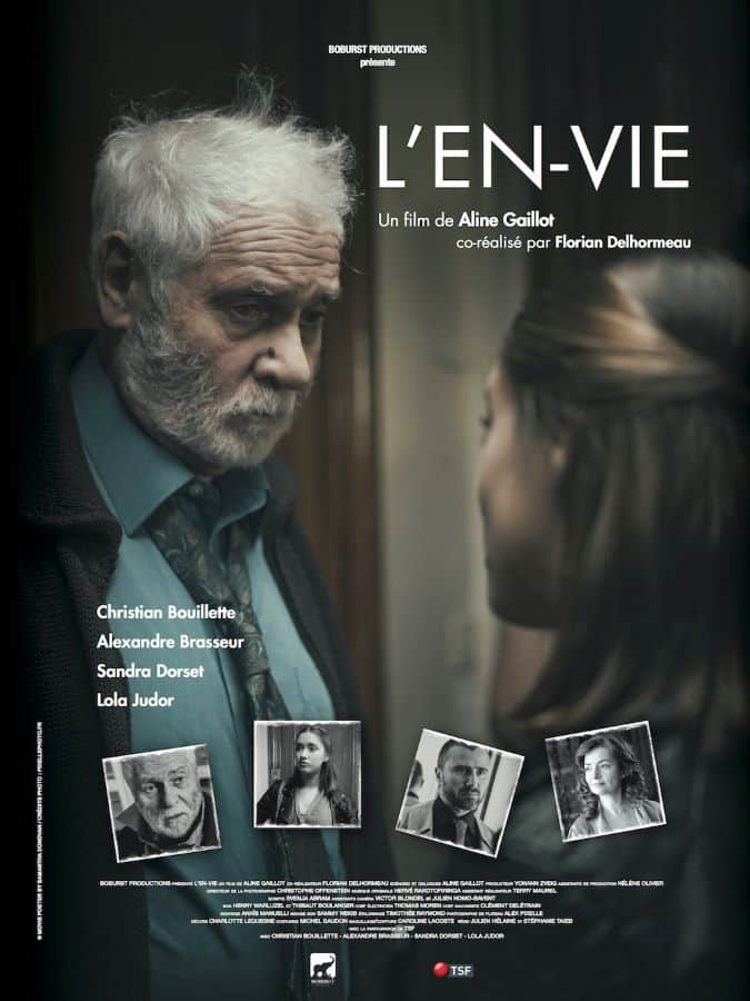 Affiche de L'En-Vie d'Aline Gaillot, avec Christian Bouillette