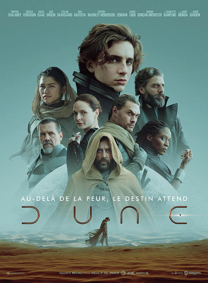Dune, affiche du film de Denis Villeneuve (2021)