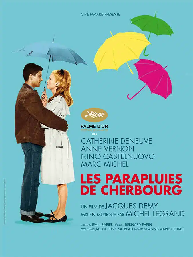 Les Parapluie de Cherbourg, affiche reprise 2013