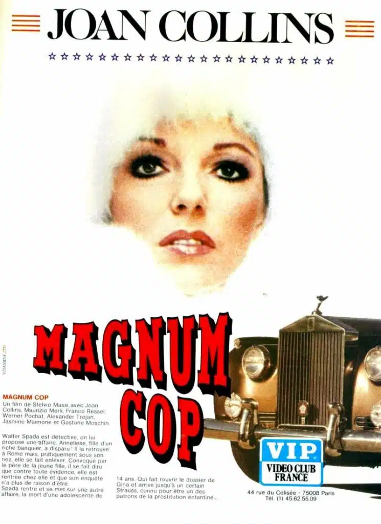 Magnum Cop, jaquette VHS