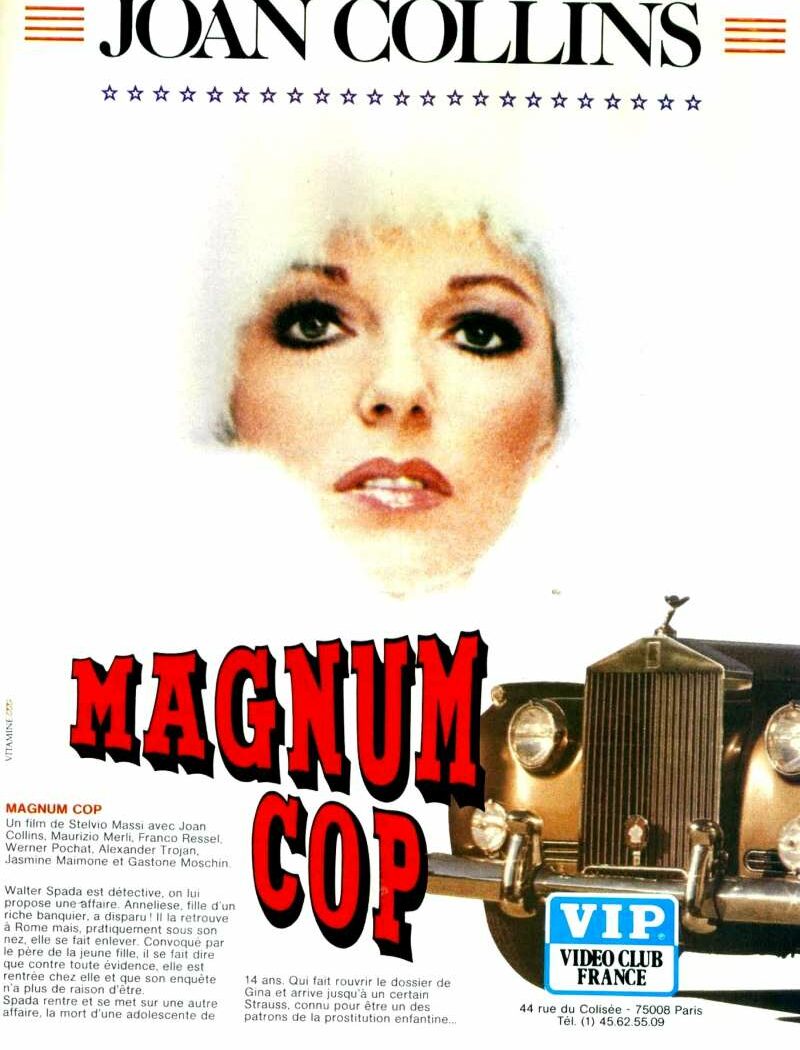 Magnum Cop, jaquette VHS