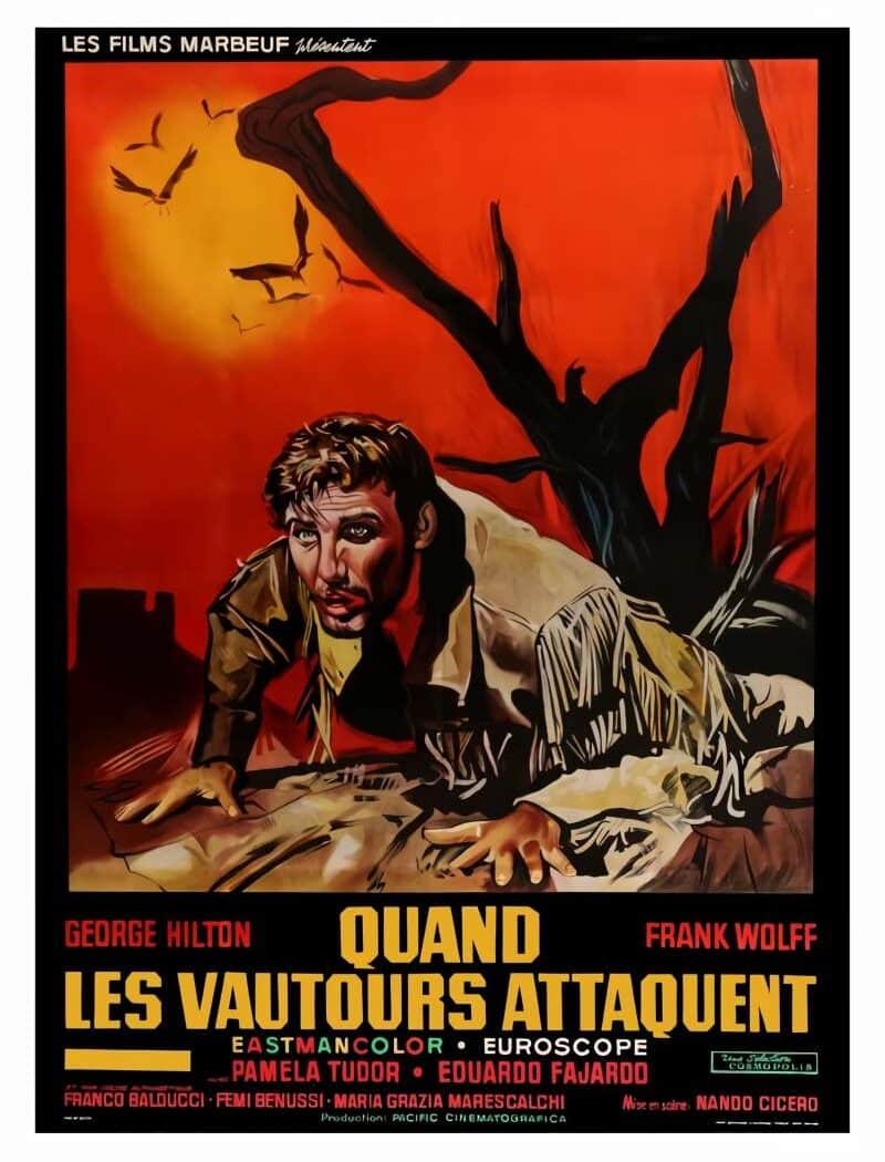 Quand les vautours attaquent, l'affiche