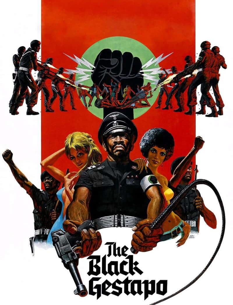 The Black gestapo, affiche VOD