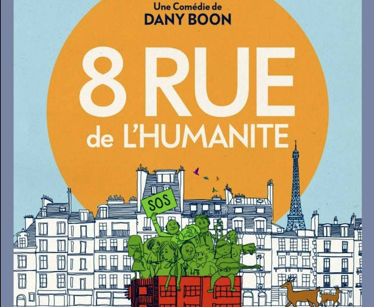 8 rue de l'humanité, affiche