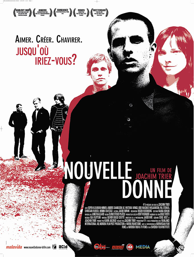 Nouvelle donne de Joachim Trier, affiche originale (2008)