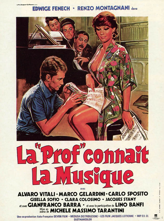 La prof connaît la musique, affiche
