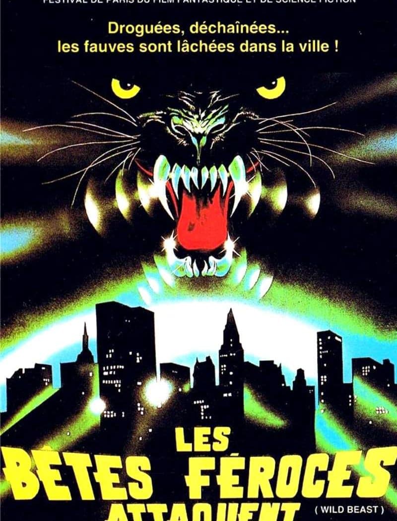 Les bêtes féroces attaquent, l'affiche