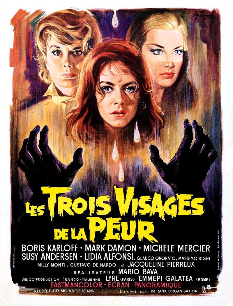 Les trois visages de la peur, l'affiche