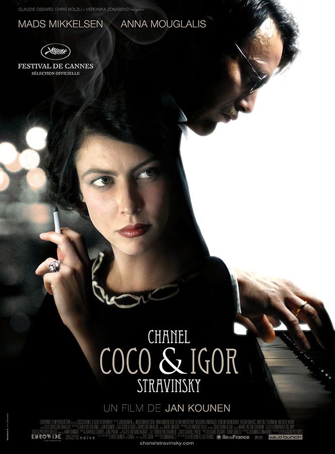Coco Chanel & Igor Stravisky, affiche