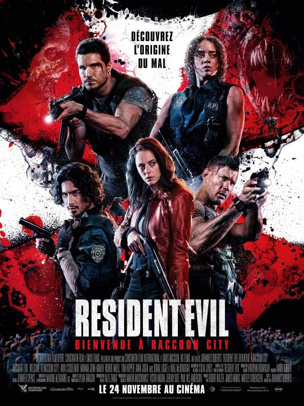 Resident Evil : Bienvenue à Raccoon City, l'affiche