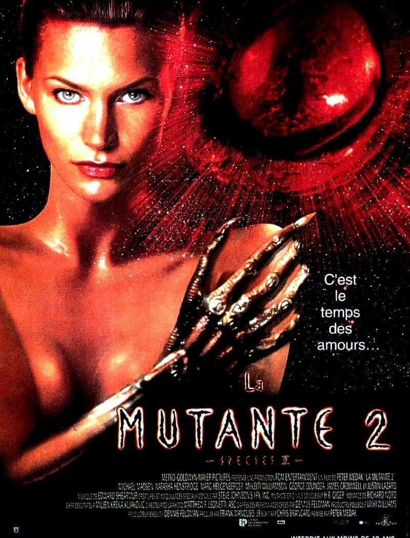 La mutante 2, l'affiche