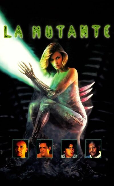 La mutante, affiche VOD