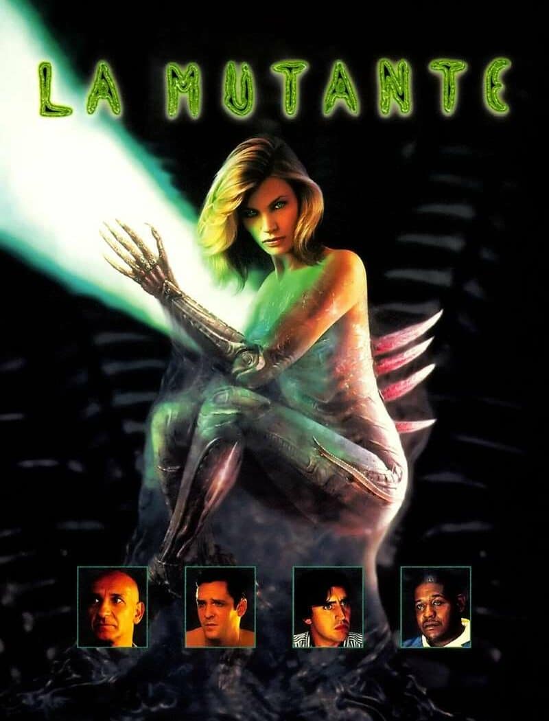 La mutante, affiche VOD