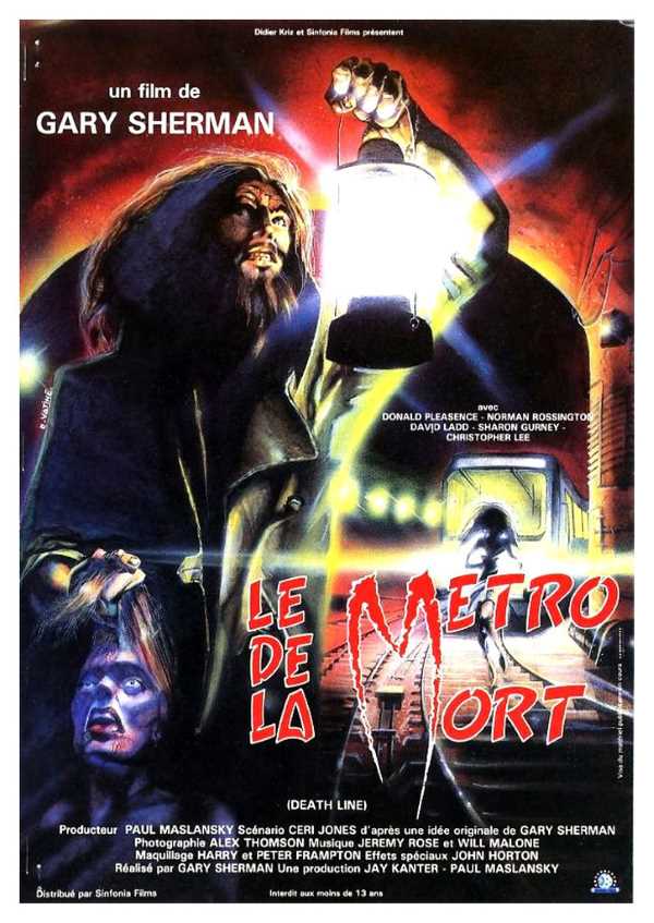 Le métro de la mort, l'affiche de 1986