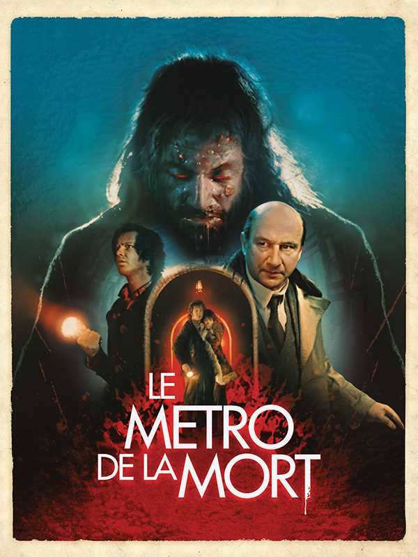 Le métro de la mort, jaquette