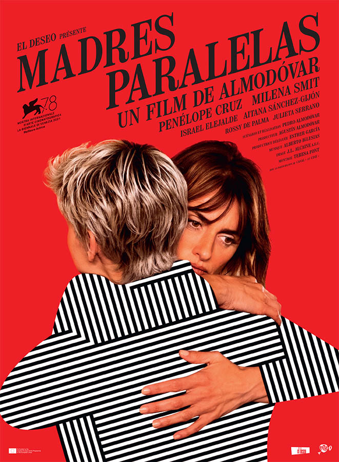 Madres paralelas, affiche