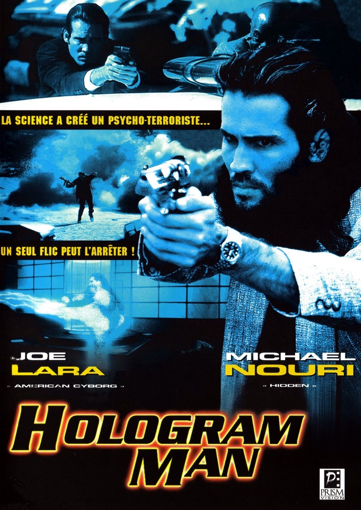 Visuel DVD de Hologram Man avec Joe Lara