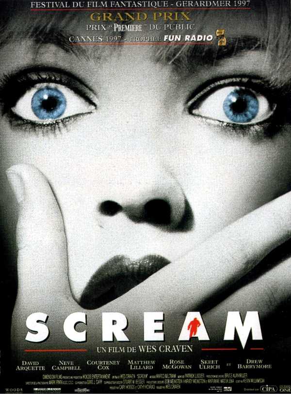 Scream, l'affiche