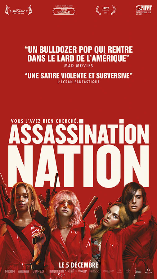 Affiche cinéma France d'Assassination Nation