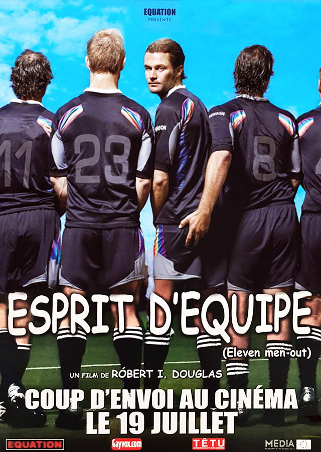 Esprit d'quipe (Eleven Men Out) avec Bjorn Hlynur Haraldsson, affiche cinéma