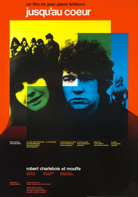 Affiche de Jusqu'au coeur avec Robert Charlebois