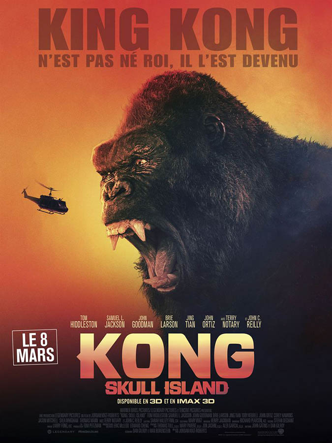Affiche française de Kong Skull Island
