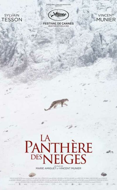 La panthère des neiges, l'affiche