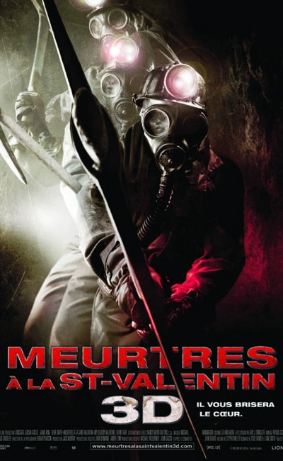 Meurtres à la St-Valentin 3D, affiche (2009)