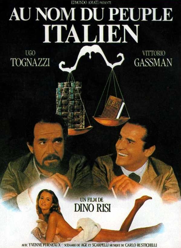 Au nom du peuple italien, l'affiche