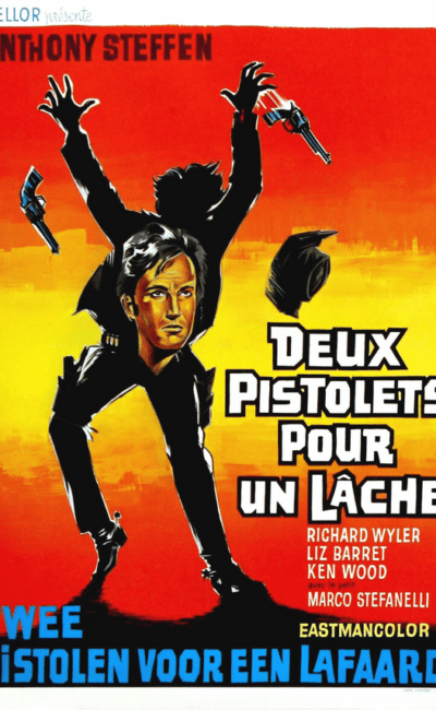 Affiche belge du film 2 postolets pour un lâche